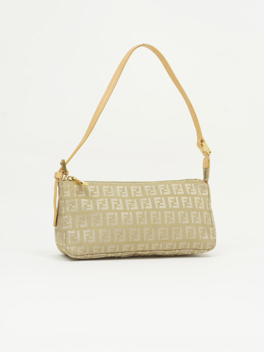 FENDI ZUCCA SHOULDER BAG