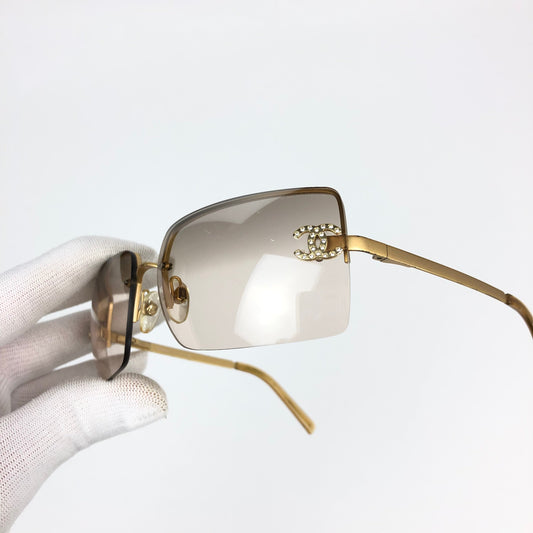CHANEL RIMLESS SUNGLASSES