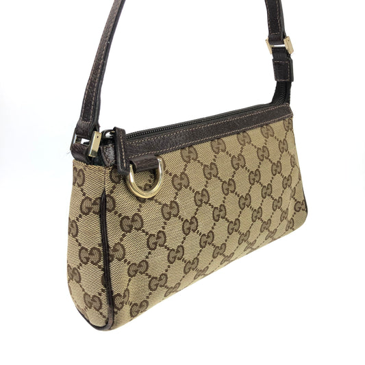 GUCCI MONOGRAM SHOULDER BAG