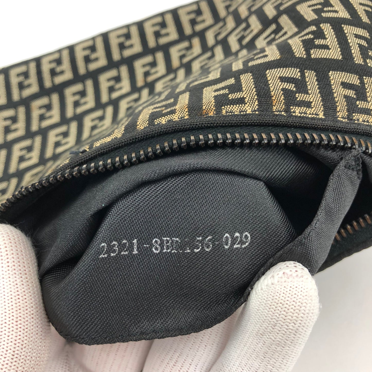 FENDI ZUCCA SHOULDER BAG