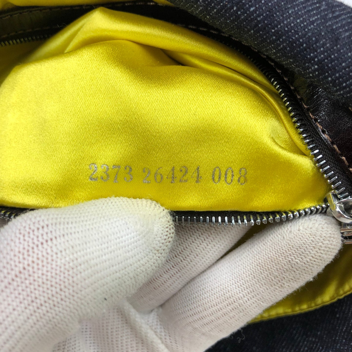 FENDI BEADED BAGUETTE SHOULDER BAG