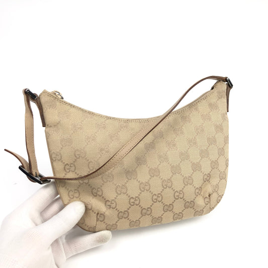 GUCCI MONOGRAM SHOULDER BAG