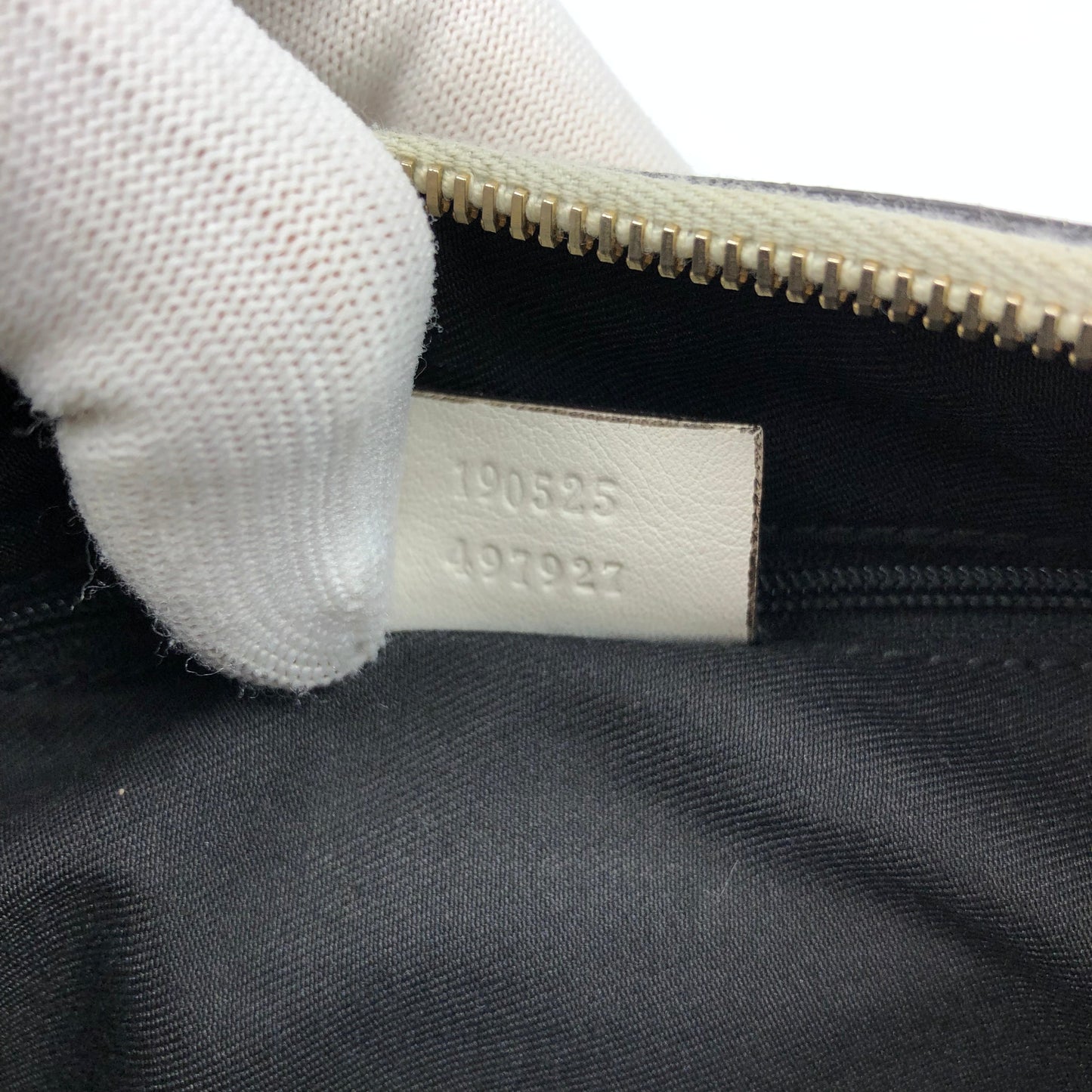 GUCCI ABBEY LEATHER SHOULDER BAG