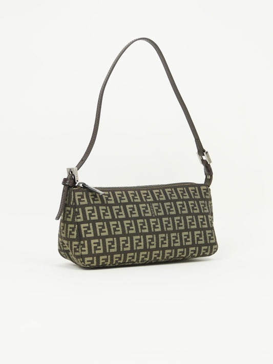 FENDI ZUCCA SHOULDER BAG