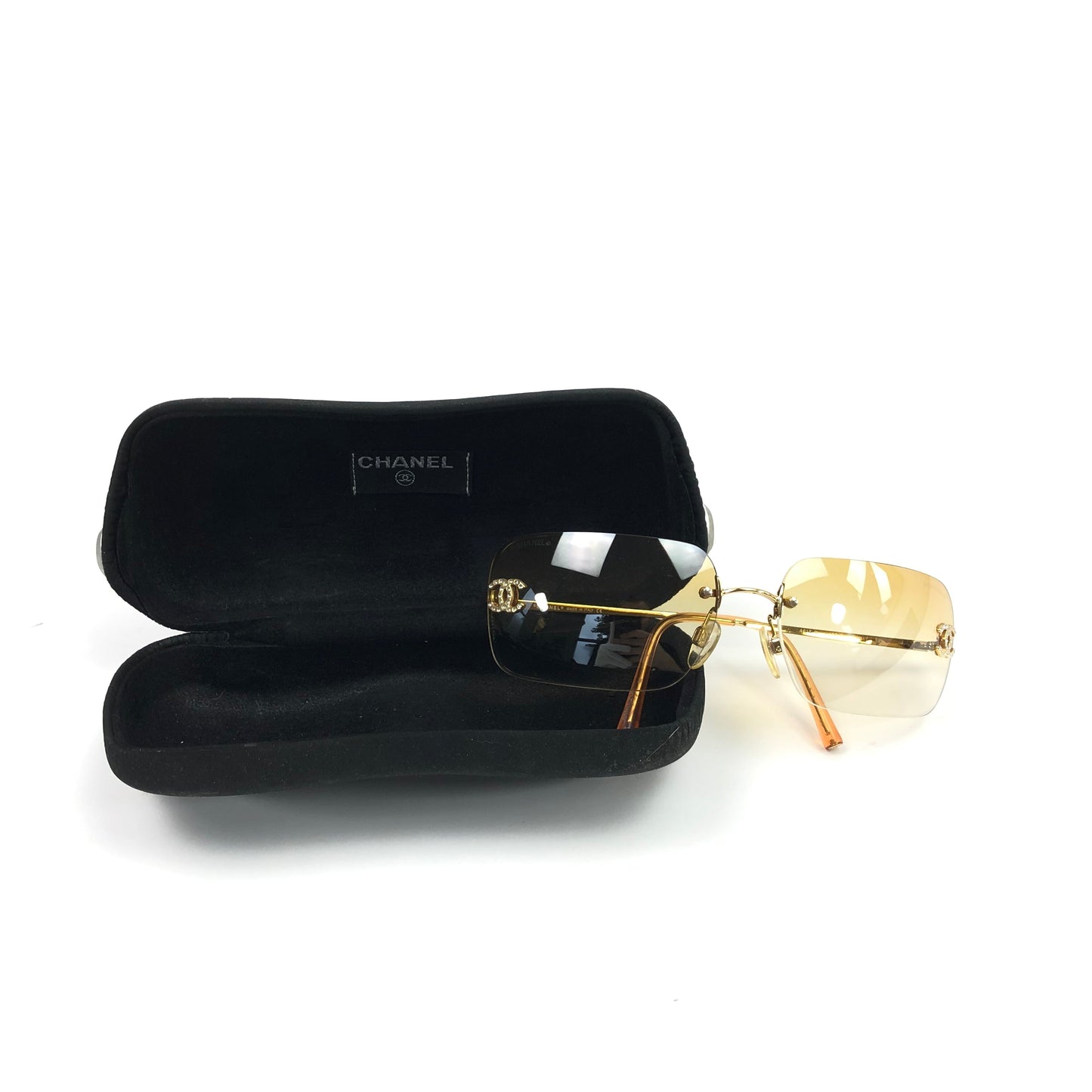 CHANEL RIMLESS SUNGLASSES