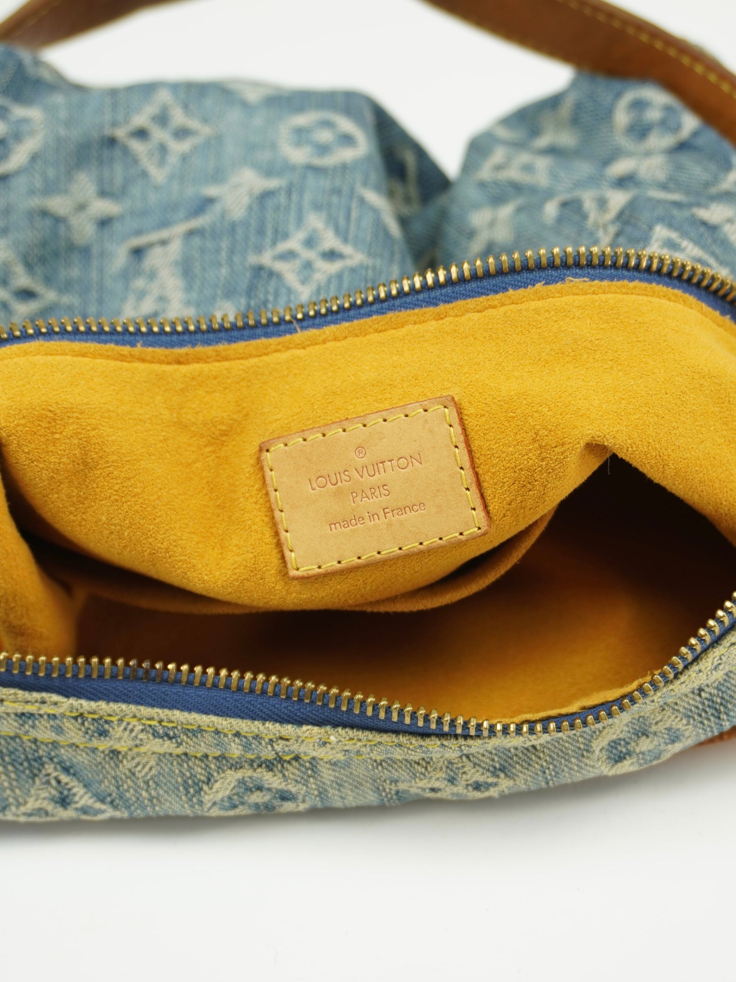 LOUIS VUITTON BAGGY PM DENIM SHOULDER BAG