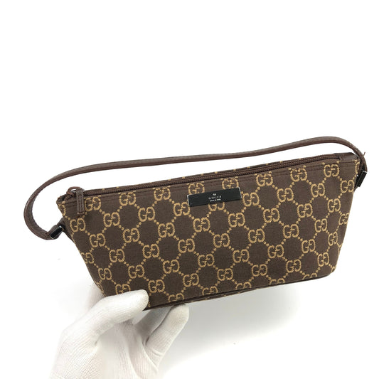 GUCCI MONOGRAM SHOULDER BAG