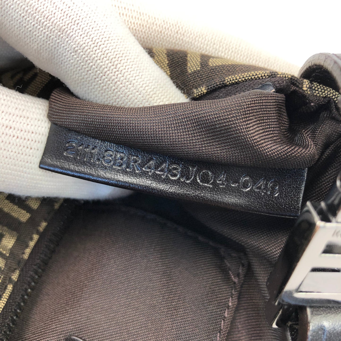 FENDI ZUCCA SHOULDER BAG