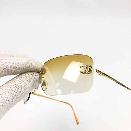 CHANEL RIMLESS SUNGLASSES
