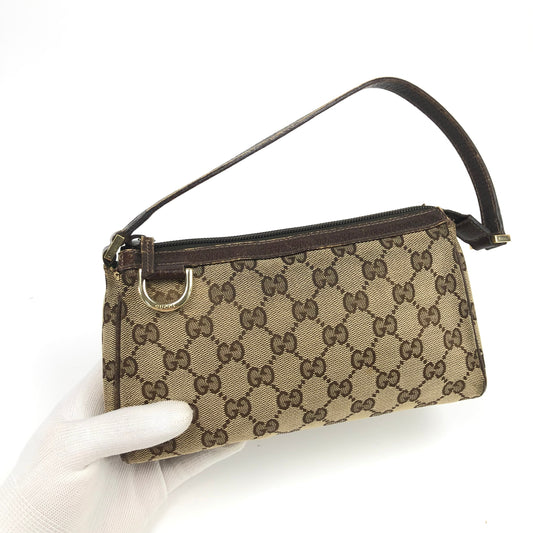 GUCCI MONOGRAM SHOULDER BAG