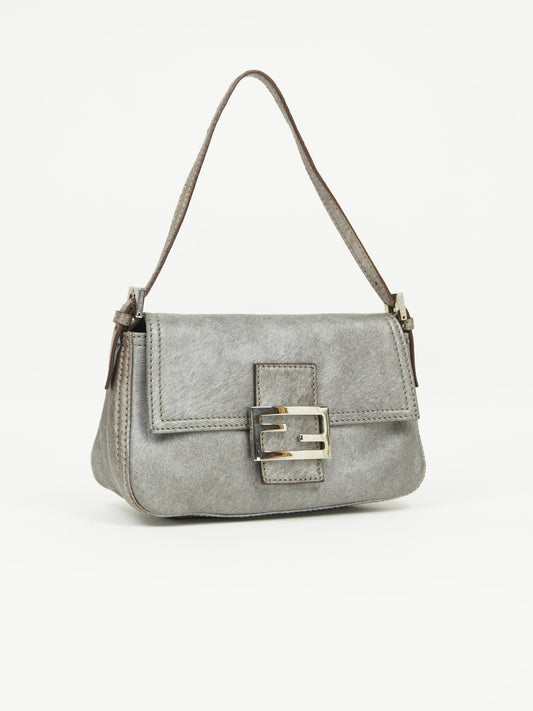 FENDI LEATHER BAGUETTE