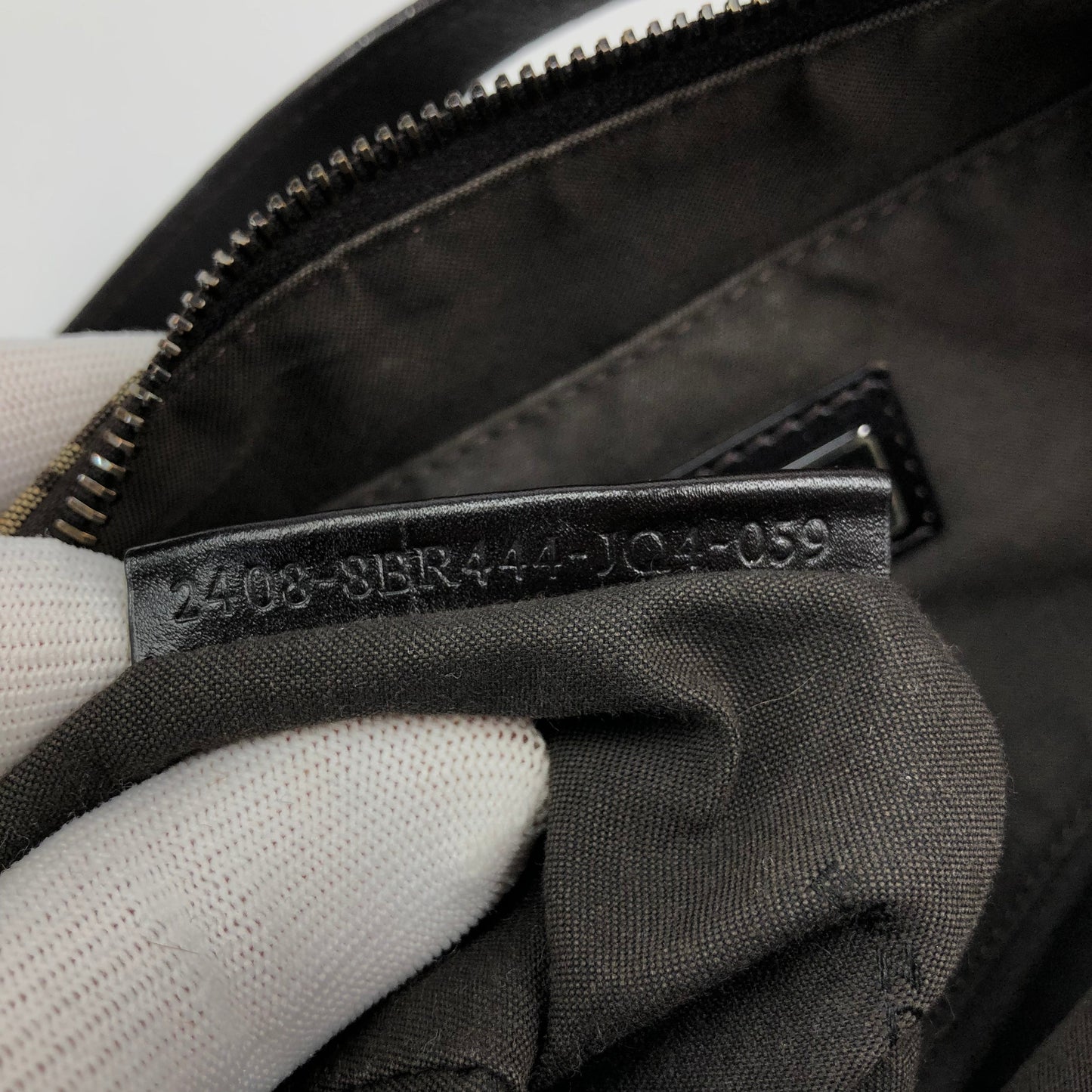 FENDI ZUCCA SHOULDER BAG