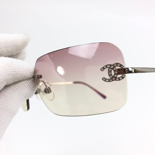 CHANEL RIMLESS SUNGLASSES