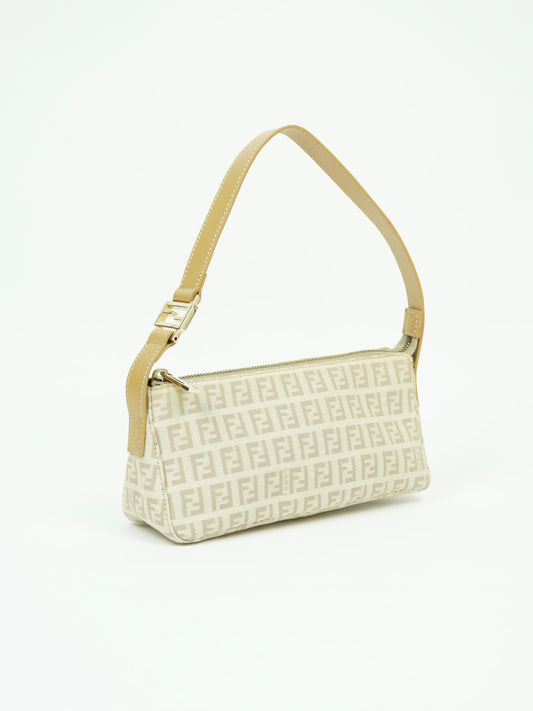 FENDI ZUCCA SHOULDER BAG