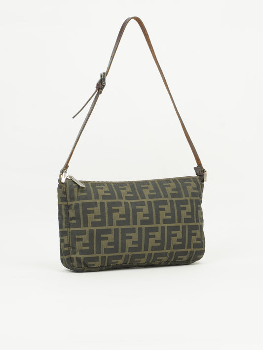 FENDI ZUCCA SHOULDER BAG