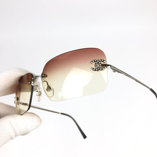 CHANEL RIMLESS SUNGLASSES