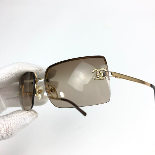 CHANEL RIMLESS SUNGLASSES