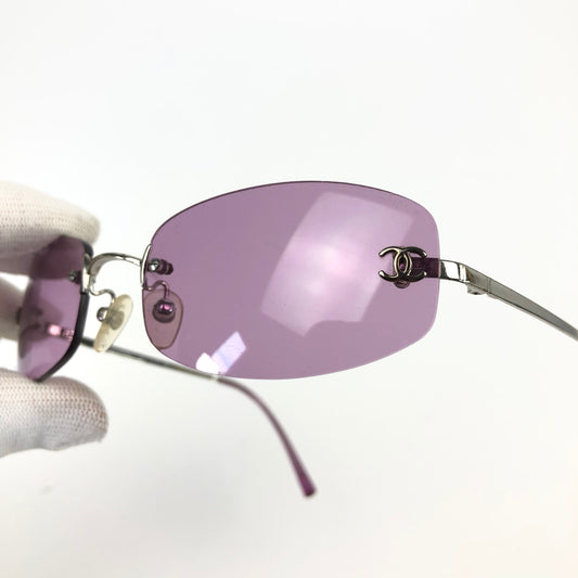 CHANEL RIMLESS SUNGLASSES