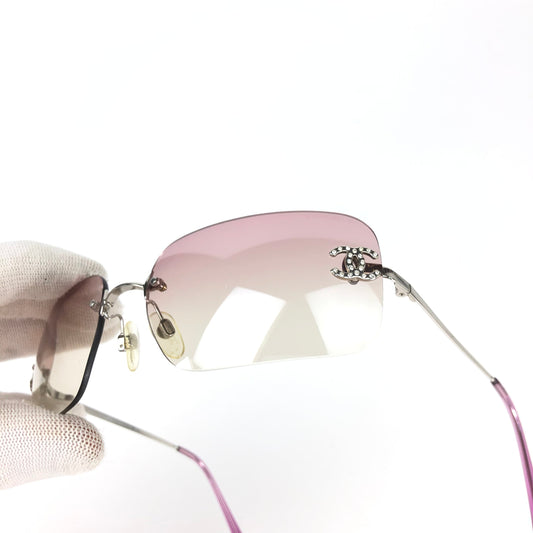 CHANEL RIMLESS SUNGLASSES