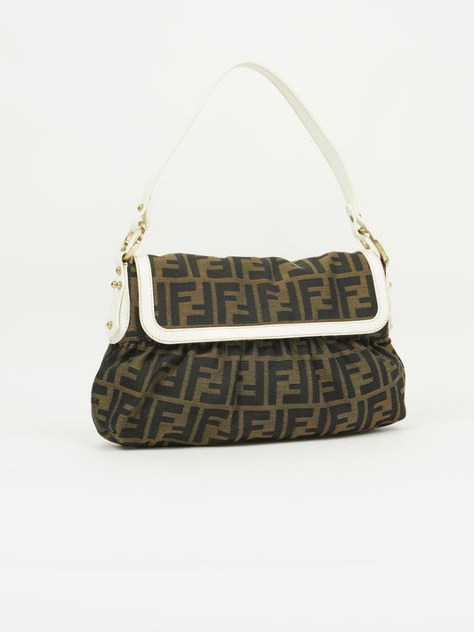 FENDI ZUCCA SHOULDER BAG