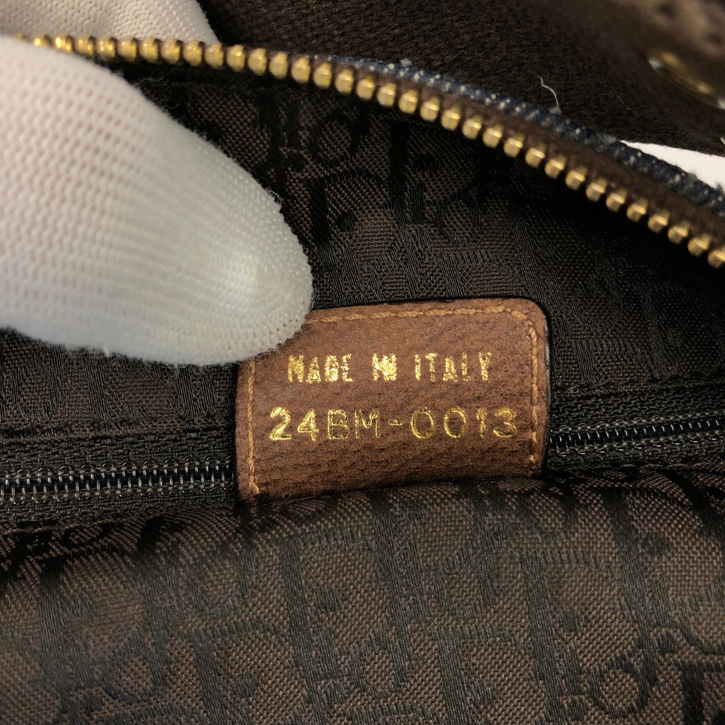 CHRISTIAN DIOR CRESCENT SHOULDER/CROSSBODY BAG