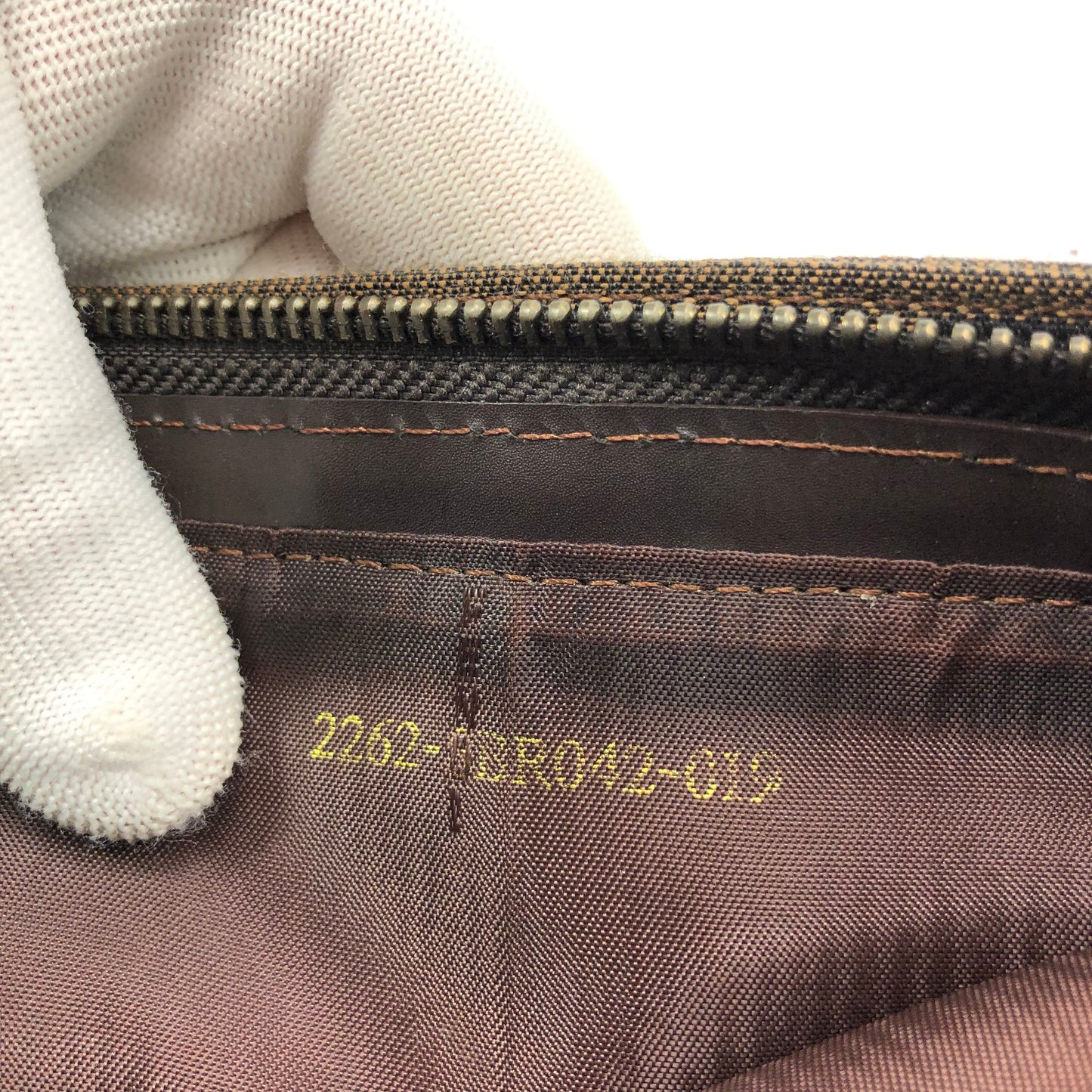 FENDI ZUCCA SHOULDER BAG