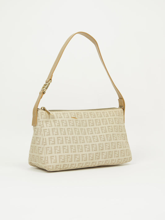 FENDI ZUCCA SHOULDER BAG
