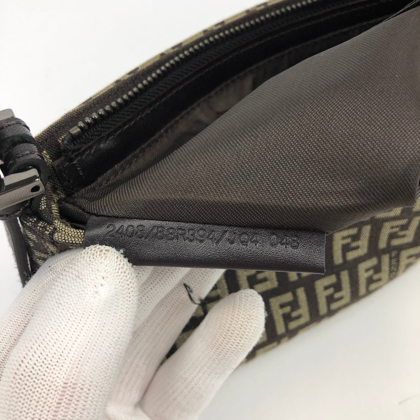 FENDI ZUCCA SHOULDER BAG