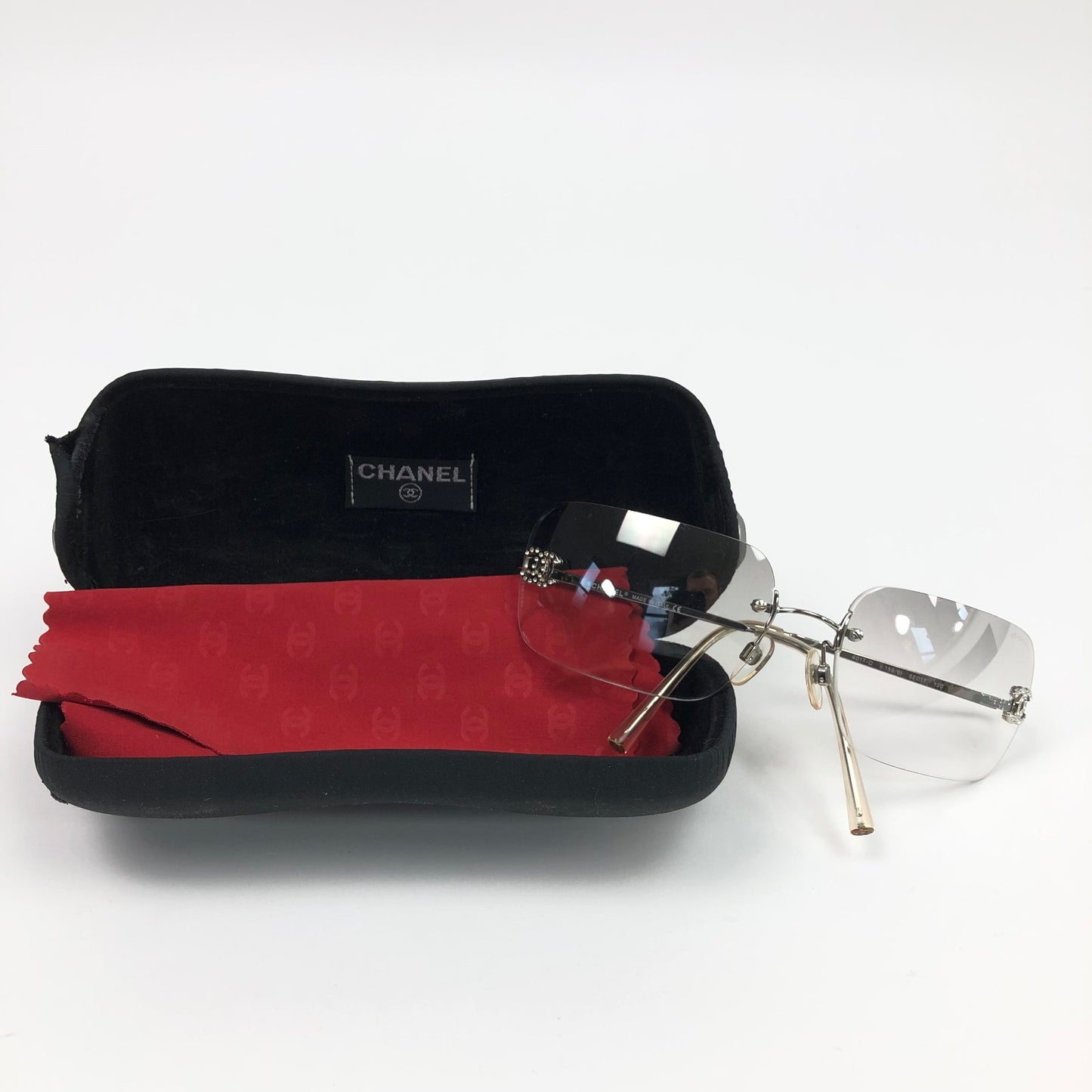 CHANEL RIMLESS SUNGLASSES