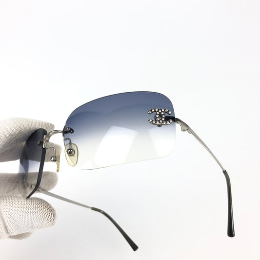 CHANEL RIMLESS SUNGLASSES