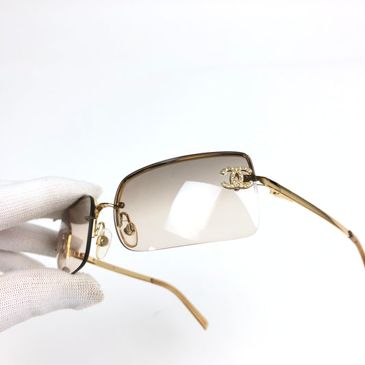 CHANEL RIMLESS SUNGLASSES