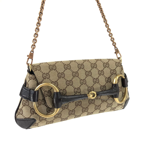 GUCCI TOM FORD HORSEBIT CHAIN SHOULDER BAG