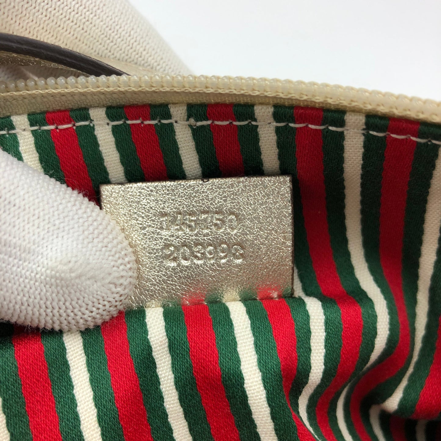 GUCCI MONOGRAM SHOULDER BAG