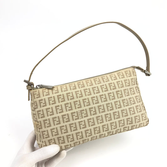 FENDI ZUCCA SHOULDER BAG