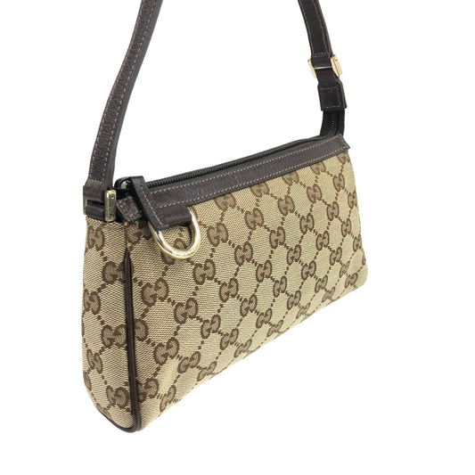 GUCCI MONOGRAM SHOULDER BAG