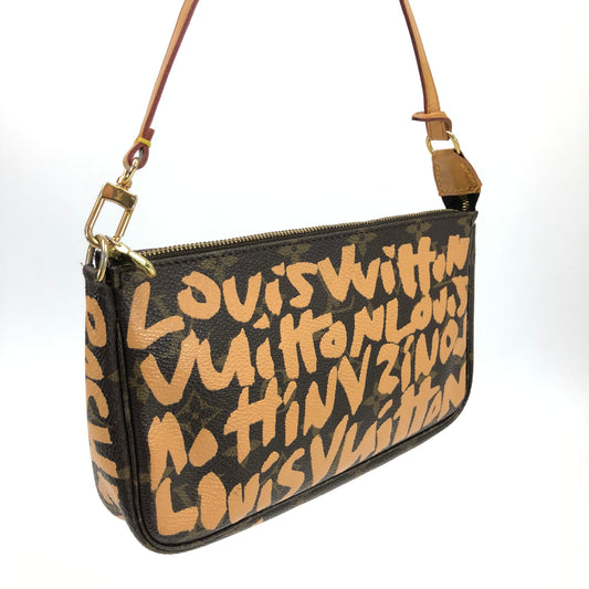 LOUIS VUITTON STEPHEN SPROUSE GRAFFITI POCHETTE BAG