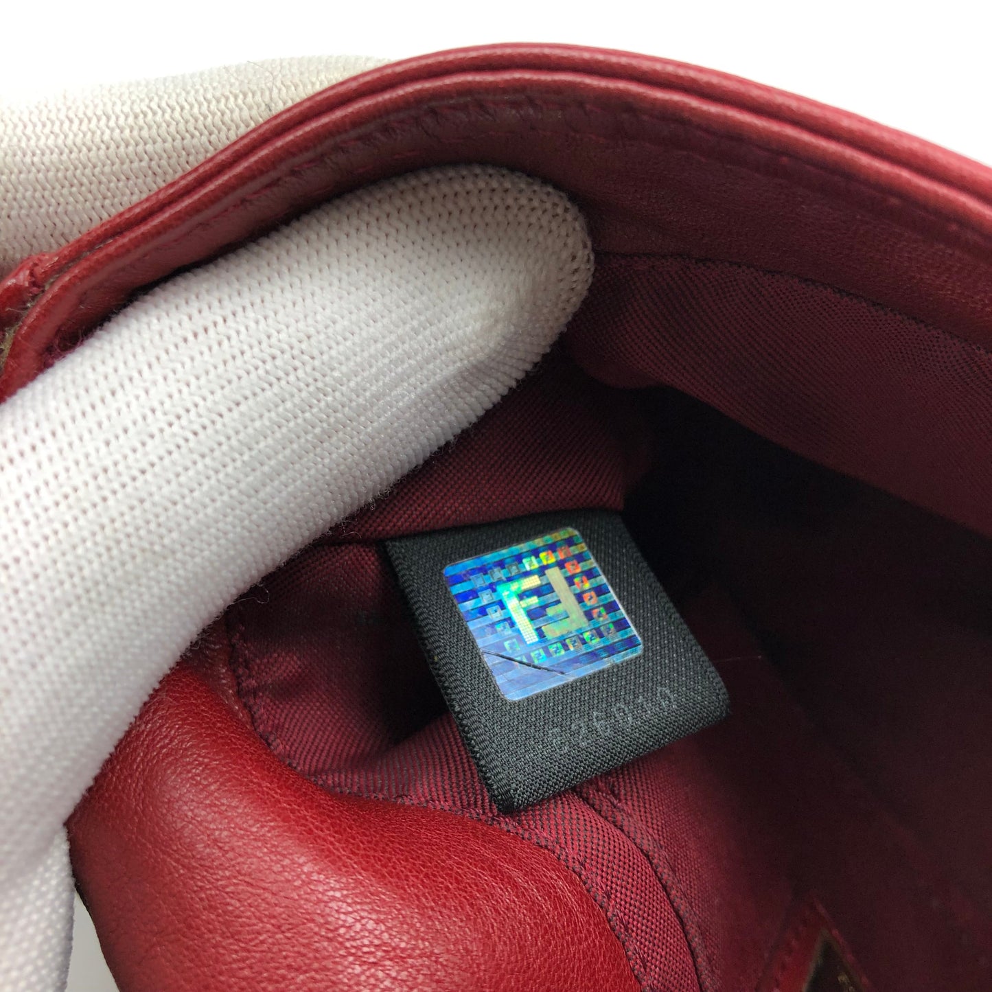 FENDI LEATHER BAGUETTE BAG