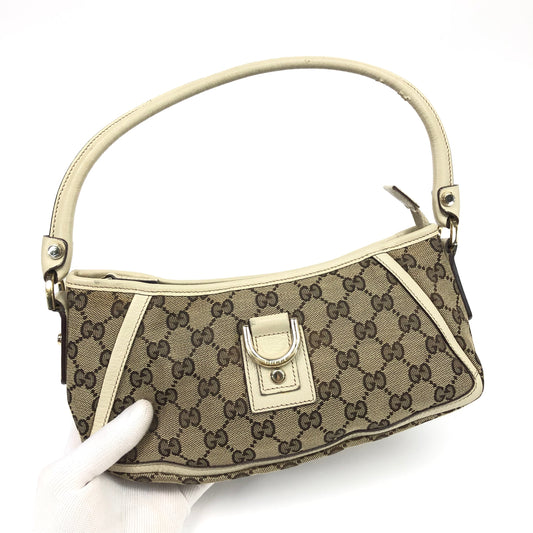 GUCCI MONOGRAM SHOULDER BAG