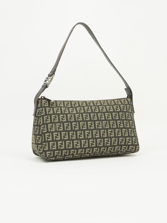 FENDI ZUCCA SHOULDER BAG