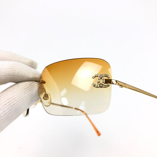 CHANEL RIMLESS SUNGLASSES