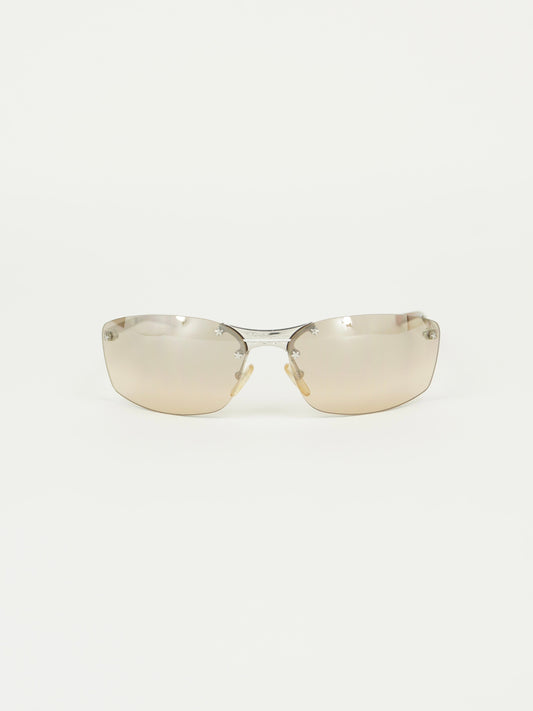 CHRISTIAN DIOR RIMLESS SUNGLASSES