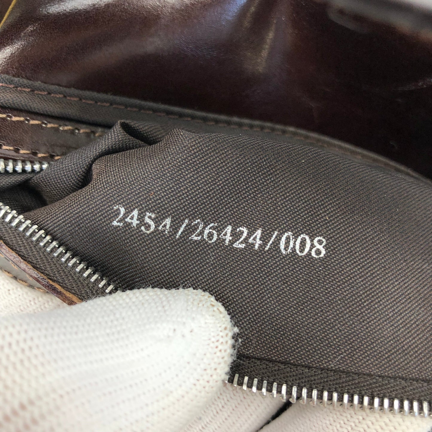 FENDI BEADED BAGUETTE SHOULDER BAG