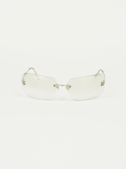 CHANEL RIMLESS SUNGLASSES