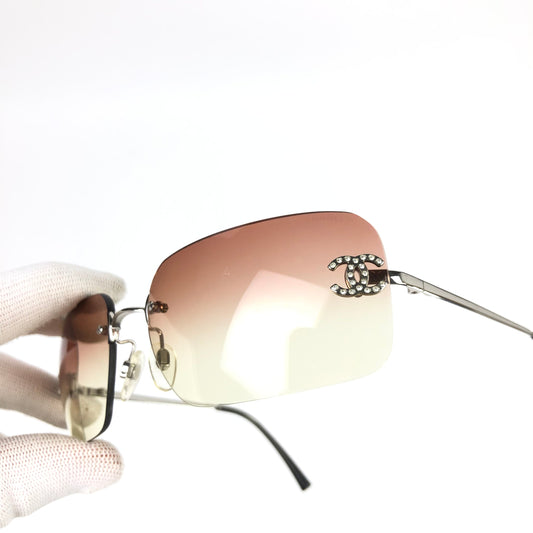CHANEL RIMLESS SUNGLASSES