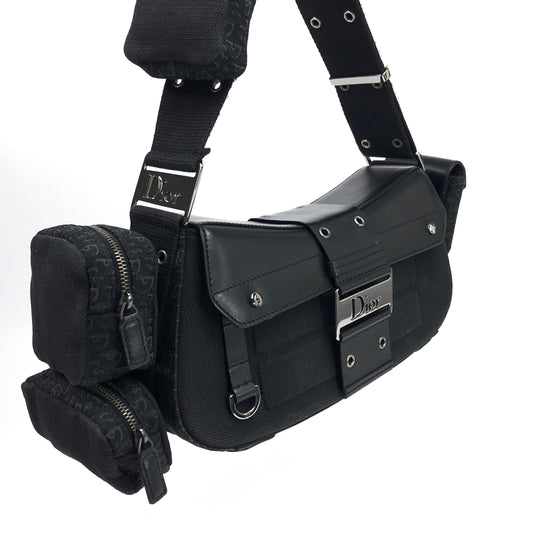 CHRISTIAN DIOR 2002 STREET CHIC COLUMBUS SHOULDER BAG