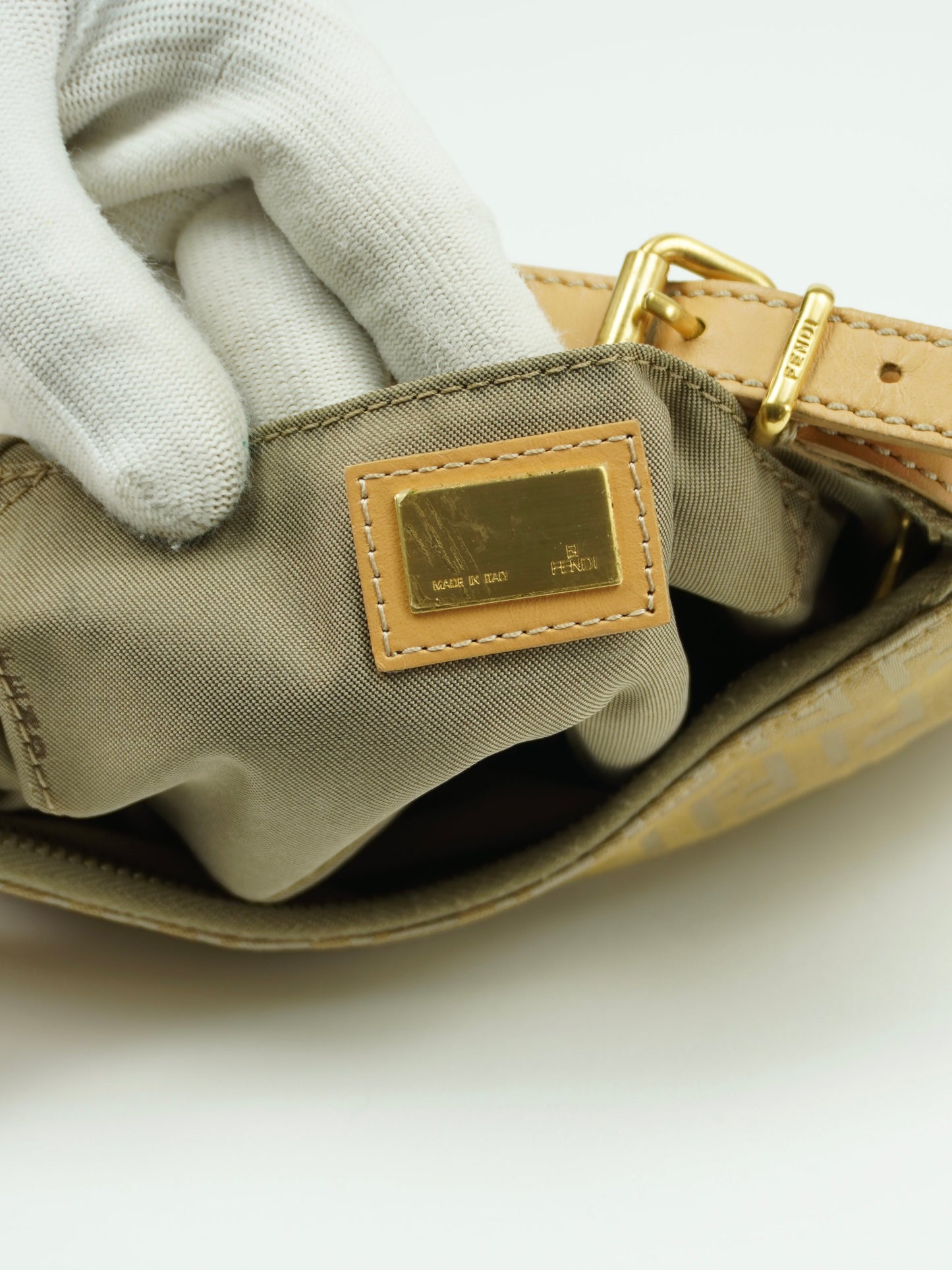 FENDI ZUCCA SHOULDER BAG