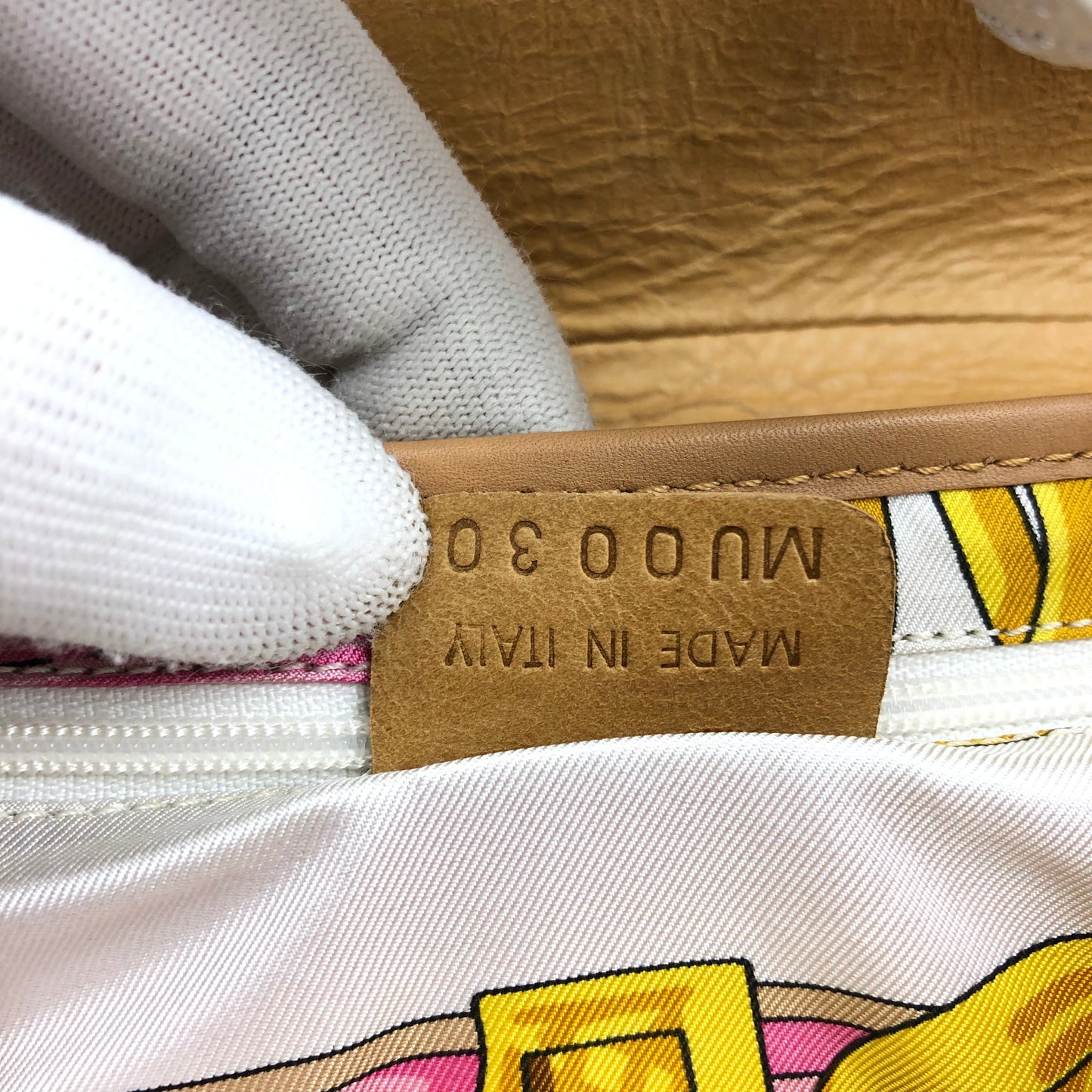 CHRISTIAN DIOR LEATHER SADDLE BAG