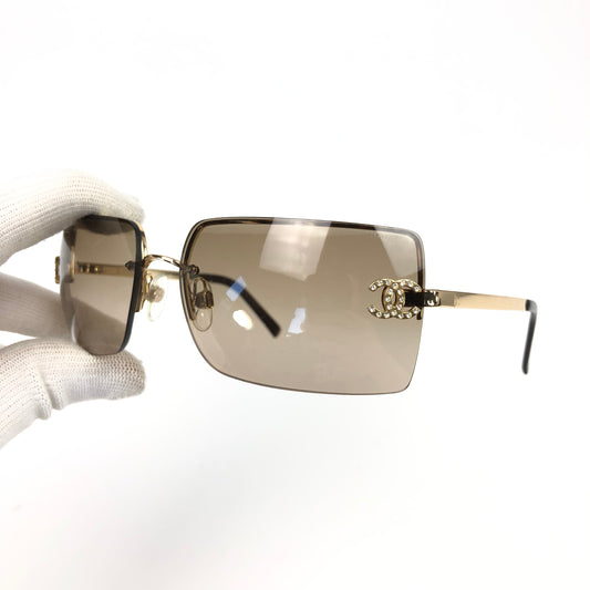 CHANEL RIMLESS SUNGLASSES