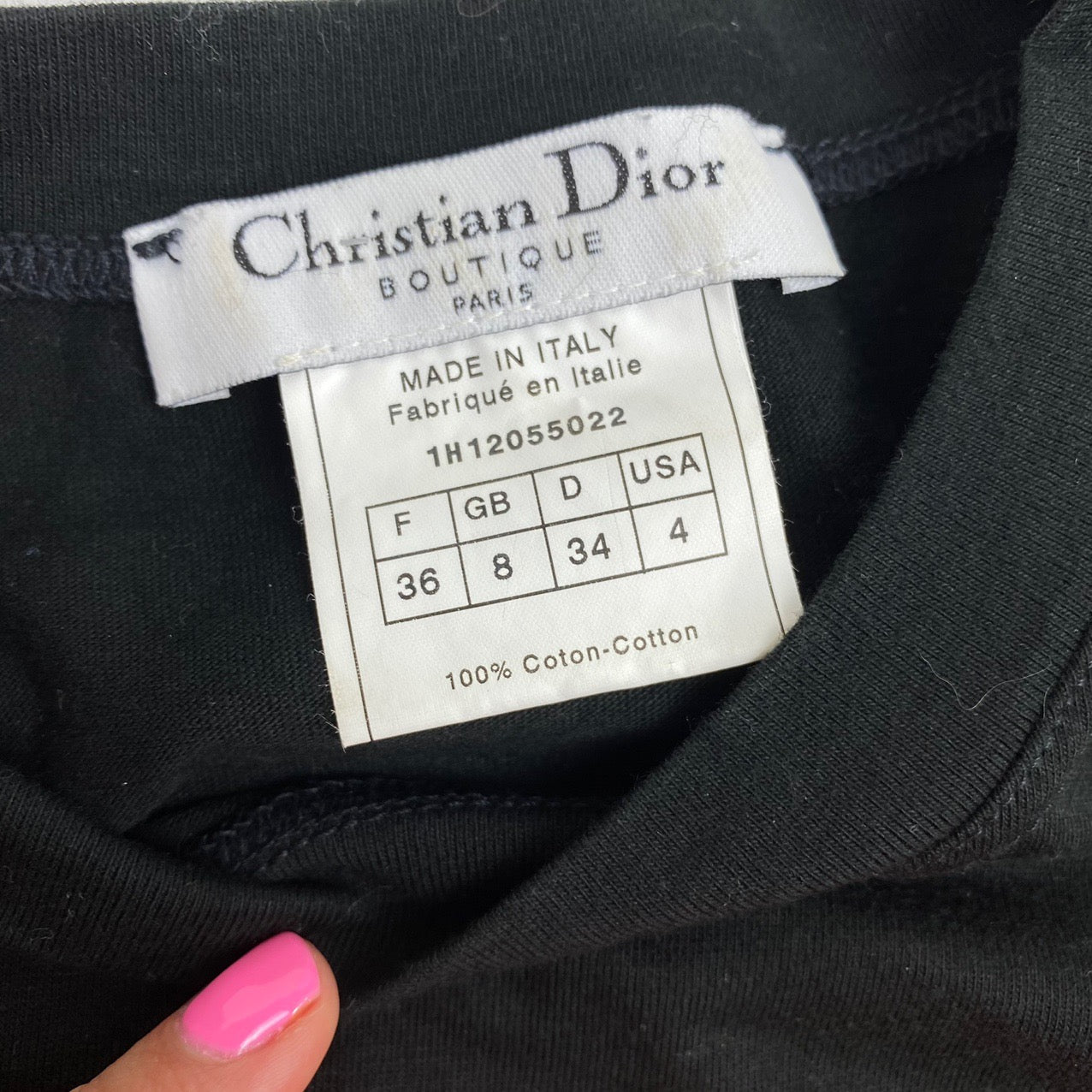 CHRISTIAN DIOR T-SHIRT