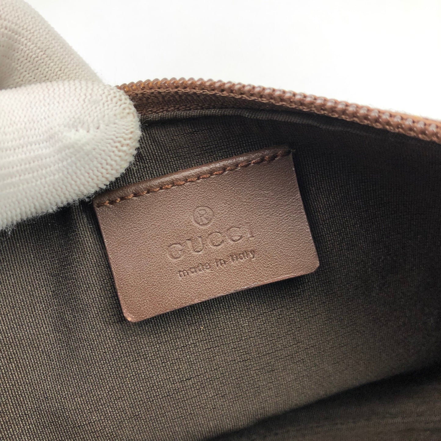 GUCCI MONOGRAM SHOULDER BAG